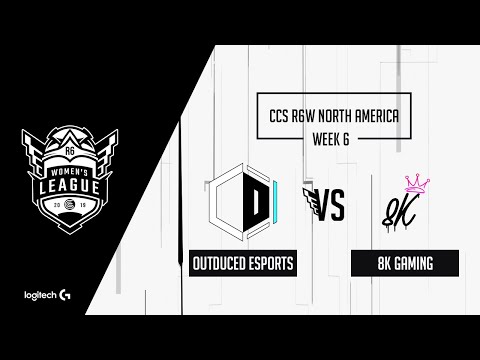 OutDuced Esports vs. 8K Gaming - CCS R6 Women's League - NA Week 6 - Match 2