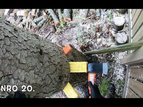 27 puuta nurin. Osa 2. Ihanaa kun välillä ahistaa. 27x Tree Removal, Part 2.