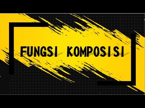 Fungsi Komposisi (Mencari fungsi yang lainnya) Part 1