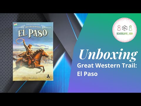 Great Western Trail: El Paso - Dobozbontás - boardgame_hun