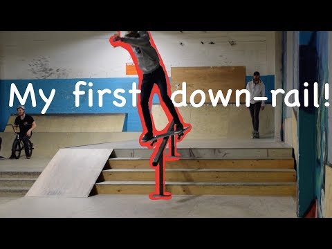 My first down-rail!