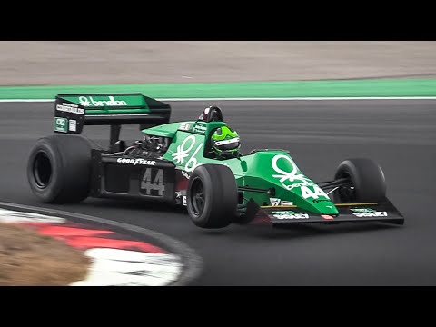 Tyrrell 012 F1 Car in action: Cosworth DFY V8 Engine Sound!