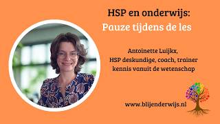 HSP en onderwijs
