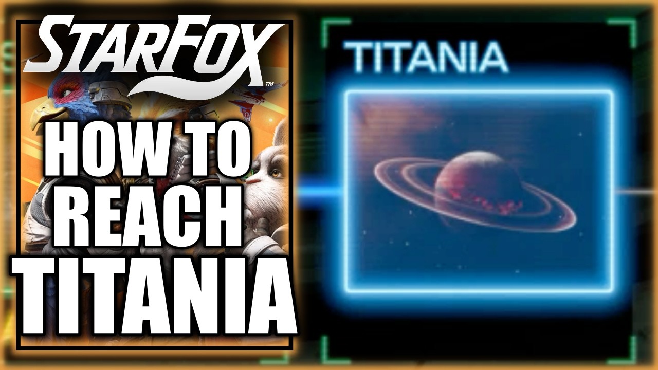 Starfox Remake - How to Get to Titania - Nintendo Switch 2 Gameplay