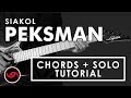 Peksman - Siakol Chords + Guitar Solo Tutorial (WITH TAB)