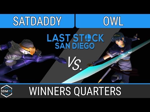 LSSD 86 - 12YAN | satdaddy (Sheik) vs. Owl (Marth) - SSBM Winners Quarters - Smash Melee