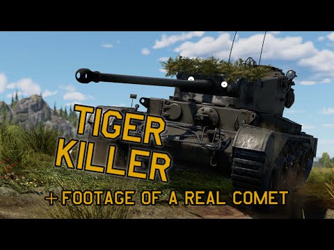 THIS TANK MAKES TIGERS EXTINCT - A34 Comet in War Thunder - OddBawZ