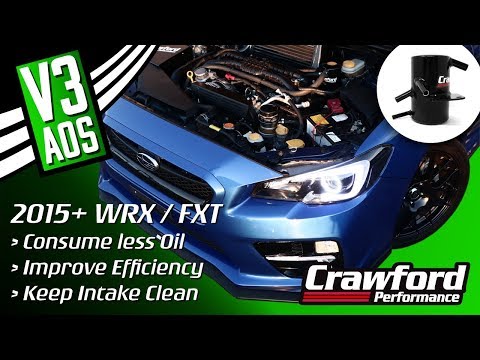 Install Video: Crawford V3 AOS for 2015+ Subaru WRX / 2014-2018 Forester XT (S0717)