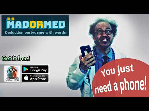 MAD or MED: word party game Video