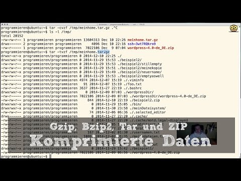 Unix für Entwickler #15 - Komprimierte Daten