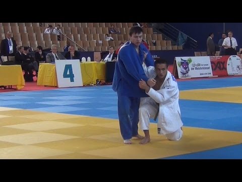 Cadet European Judo Cup Berlin 2015 -Final  -66 kg Santos (BRA) - Chopanov (RUS)