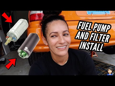 Bosch 044 Fuel Pump and Radium Filter Install