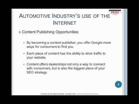 Automotive Internship Program - Week 1 - by PCG Digital Marketing