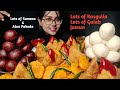 Eating Indian Samosa Gulab Jamun Rasgulla Indian Street Food ASMR Big Bites Foodie Darling