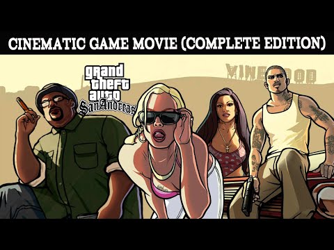 GTA SAN ANDREAS All Cutscenes Movie (2025) PC 4K Ultra HDR - Including All Characters Conversations