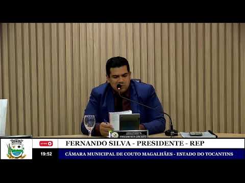17ª Sessão Legislativa da 14ª Legislatura da Câmara Municipal de Couto Magalhães-TO - 2026