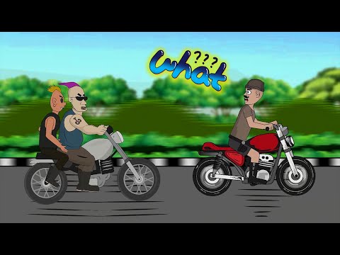 Racer Apes Gagal Mental - Funny Cartoon Racing