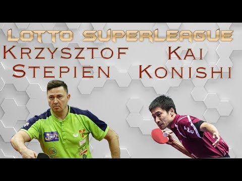Kai Konishi (Yoshida) vs Krzysztof Stępień [Highlights ping pong]