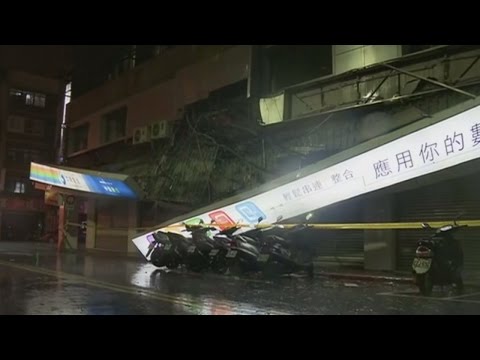 Super typhoon Dujuan hits Taiwan & China