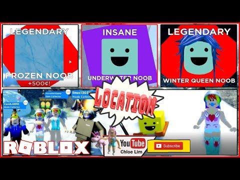 Roblox Gameplay Find The Noobs 2 Winter Wonderland All 42 Noobs Locations Steemit - noob monster model roblox