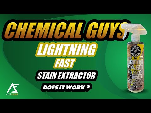 ChemicalGuys LightningFast Stain Extractor Does it Work?