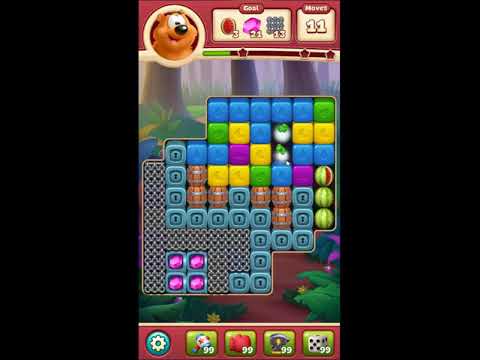 Toon Blast Level 5485 - NO BOOSTERS 🐻🐺🐱 | SKILLGAMING ✔️