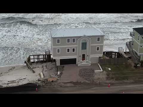 Video shows widespread damage Nicole left at Vilano Beach