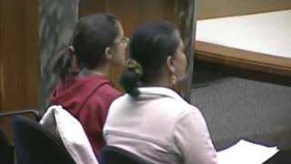 Christina Bear presents  to Golden City Council on Radon