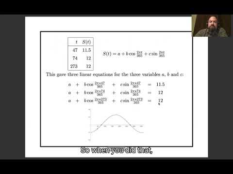 Lecture 6c: Least squares and data fitting