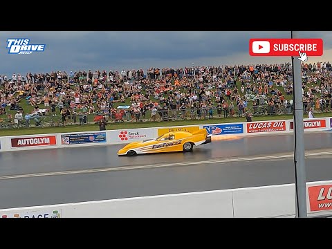 BugJam 36 2023 Fireforce 2 Jet Funny Car JetCar Santa Pod Raceway