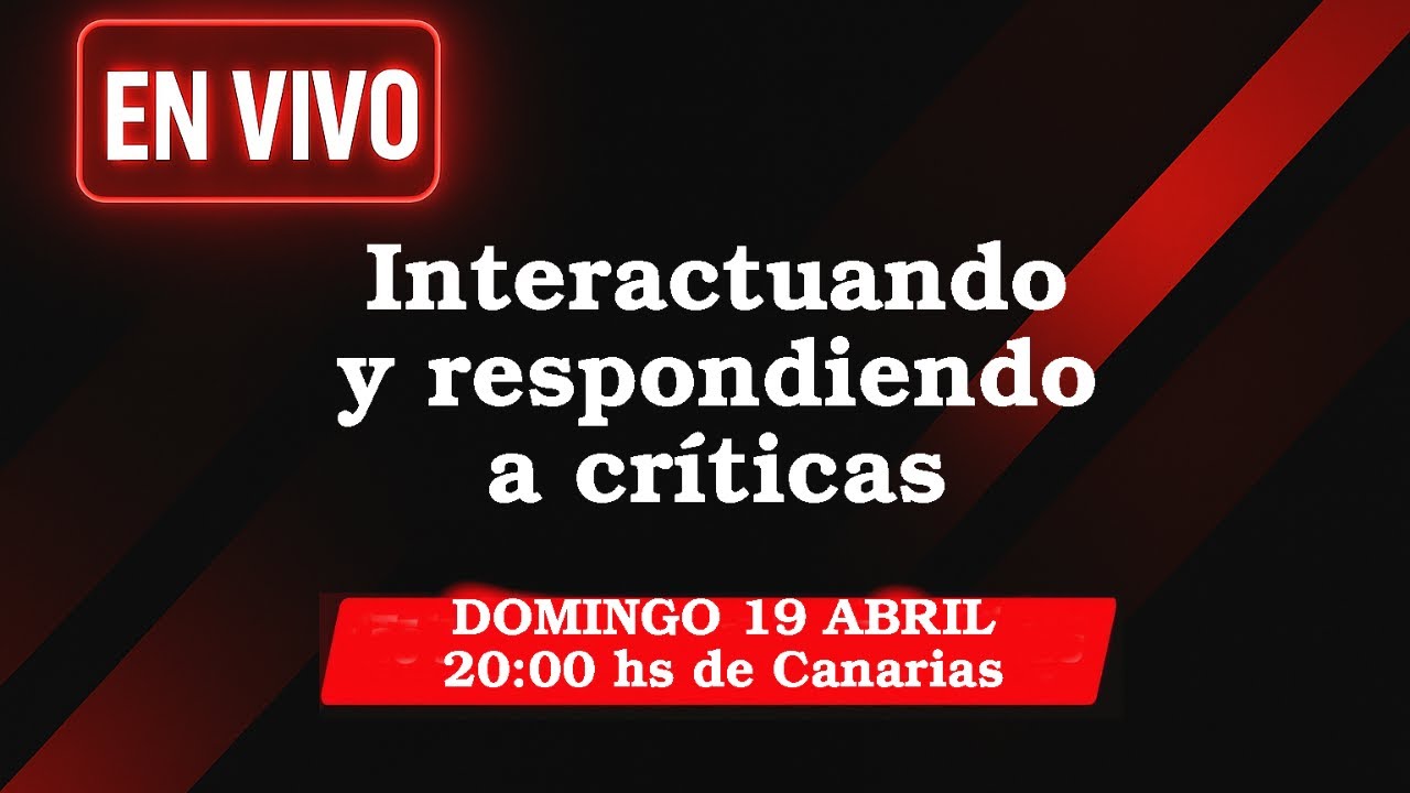 Interactuando y respondiendo a críticas