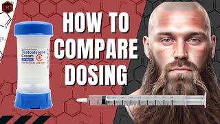 Testosterone Cream vs Injections: How to Compare TRT Dosage?