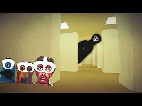 3 Idiots Survive Minecraft's Backrooms in VR