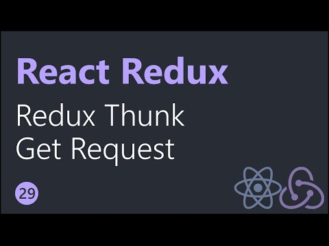 React Redux Tutorials 29 Redux Thunk Get Request