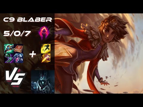 Cloud9 Blaber JUNGLE Taliyah vs Karthus - NA Challenger Patch 14.8