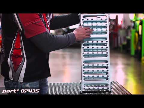 ERICKSON | Load-It Series | Ramps | 1000lb Tri-Fold Steel Ramp Pair