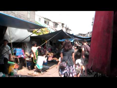 タイ研修2014 10 鉄道市場