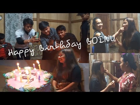 Unexpected cake Cutting 🎂🍰//Birthday Celebration,🎊🎉//Boinu.