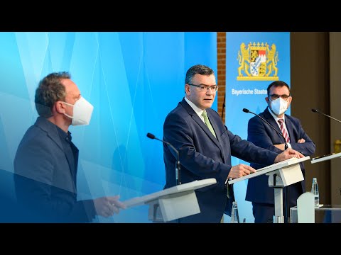 Pressekonferenz nach der Kabinettssitzung am 20. Juli 2021 - Bayern