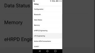 LG Tribute HD LS676 Secret Codes Debug Menu ##33284#