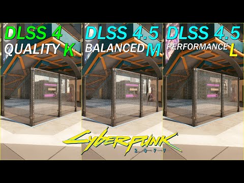Cyberpunk 2077 DLSS 4 Quality VS DLSS 4.5 Performance | 1440p