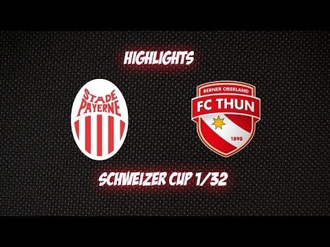 Fc Stade -  Payerne vs Fc Thun (12.08.17)
