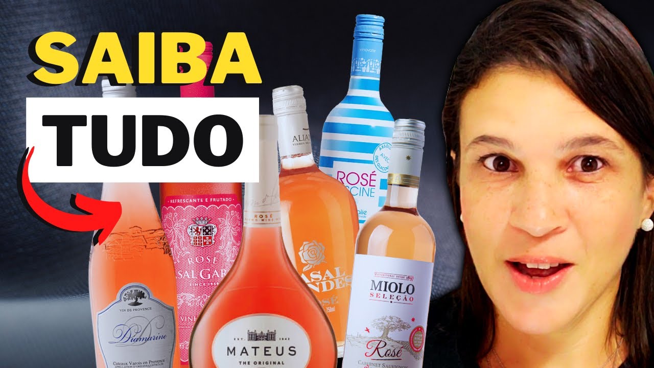 Vinho Rosé | DESCUBRA tudo sobre e CONHEÇA alguns rótulos