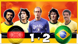 Germany 1-2 Brazil (1981) – 🔥👏Inspired Night by Waldir Peres Secures Brazilian Victory 🧤🇧🇷 –