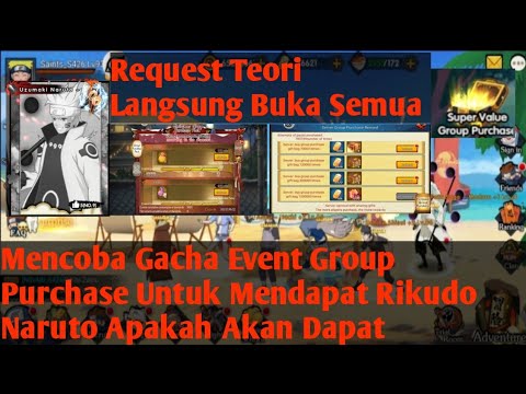 Ultimate Fight: Survival Gacha Gacha Di Event Group Purchase Untuk Mendapat Rikudo Naruto