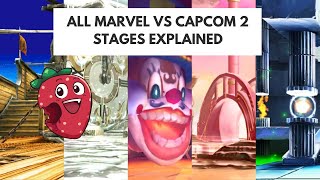 All Marvel vs Capcom 2 Stages Explained