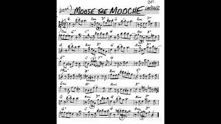 Moose the mooche. Eb copy