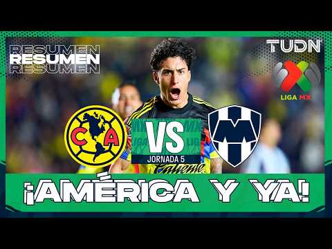 Summary - América vs Monterrey | Liga MX - Matchday 5 Clausura 2026 | TUDN