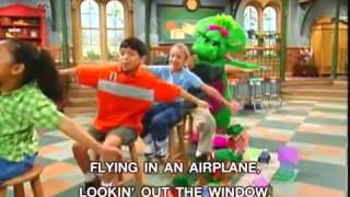 Barney- airplane song ~
