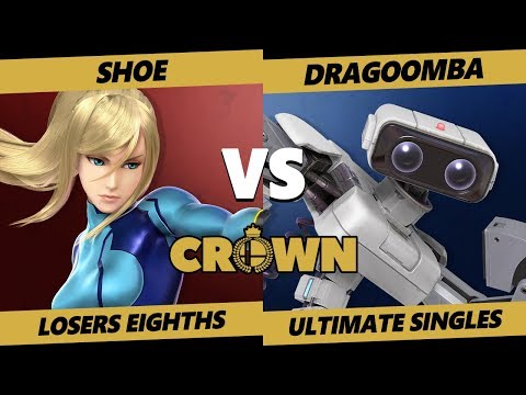 Crown 2019 SSBU - Dragoomba (ROB) Vs. ACARA | Shoe (ZSS) Smash Ultimate Tournament Losers Eighths